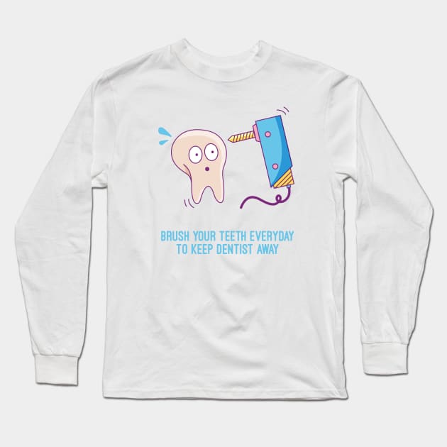 dentist gift to family Long Sleeve T-Shirt by lone8